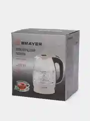 Чайник электрический BRAYER BR1045BN 1,8 стеклянный