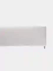 Белый силиконовый ремешок для Xiaomi Amazfit Bip / Huawei / Samsung, 20 мм / 22 мм, с кнопкой