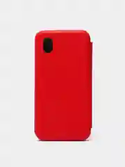 Красный чехол книжка для Samsung Galaxy A01 Core,  Самсунг А01 Кор