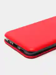 Красный чехол книжка для Samsung Galaxy A01 Core,  Самсунг А01 Кор