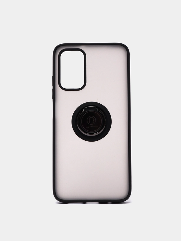 Чехол противоударный Xiaomi Redmi 9T, POCO M3 с магнитом и кольцом