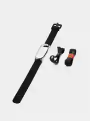 Угольный ремешок для Xiaomi mi band 3, 4, 5, 6, фирменный силиконовый, с металлической капсулой