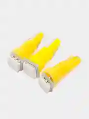 Желтый автомобильные светодиодные лампы T5 LED и огни для подсветки салона и приборной панели