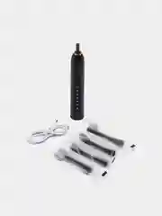 Черный электрическая зубная щетка, звуковая щетка 6 режимов 4 насадки SONIC TOOTHBRUSH X-3
