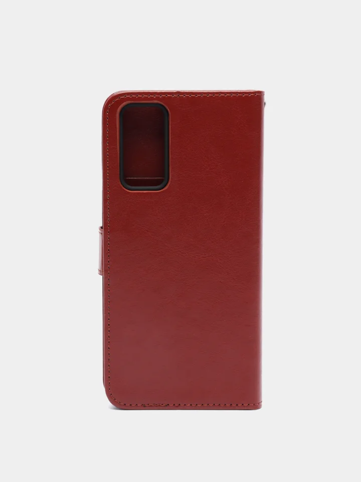 Золотой чехол-книжка для Samsung Galaxy S20 FE