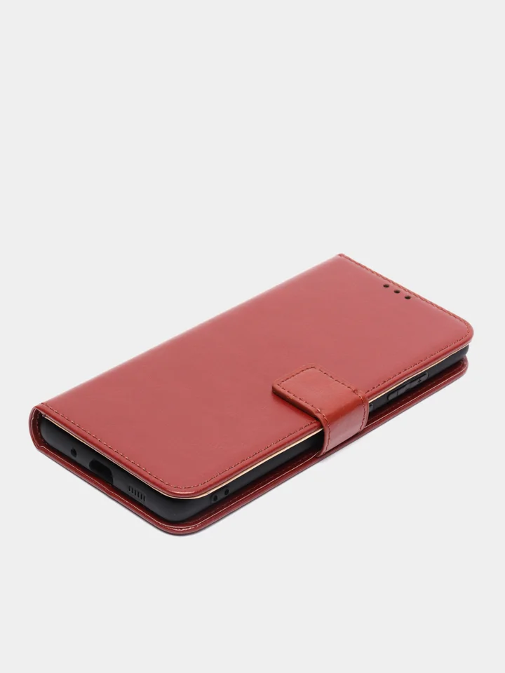 Золотой чехол-книжка для Samsung Galaxy S20 FE