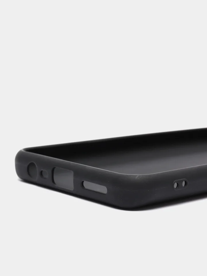 Черный чехол Realme C25, Realme C25S Реалми С25 / С25С силиконовый цветной матовый
