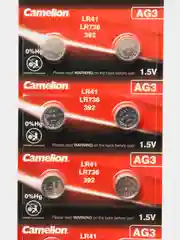 Батарейка Camelion, элемент питания G3 / AG3 / LR41 / LR736 / 392, 10 штук