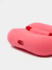 Багровый силиконовый чехол для наушников Apple Airpods Pro