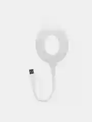 Белый кольцевая светодиодная лампа USB