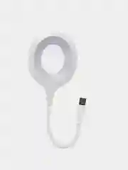 Белый кольцевая светодиодная лампа USB