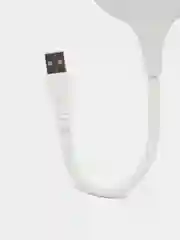 Белый кольцевая светодиодная лампа USB
