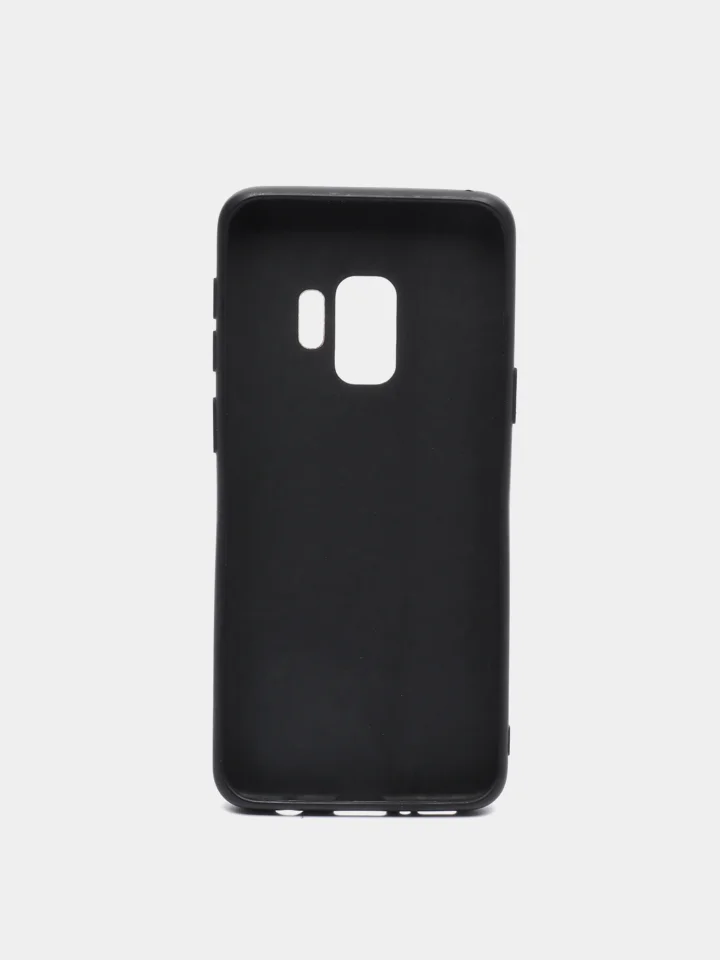 Чехол Samsung Galaxy S9, Самсунг Галакси С9 черный силиконовый