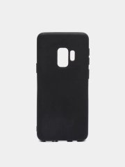 Чехол Samsung Galaxy S9, Самсунг Галакси С9 черный силиконовый