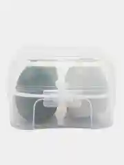 Зеленый спонж для макияжа, 4 штуки