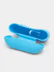 Голубой чехол на Airpods Pro