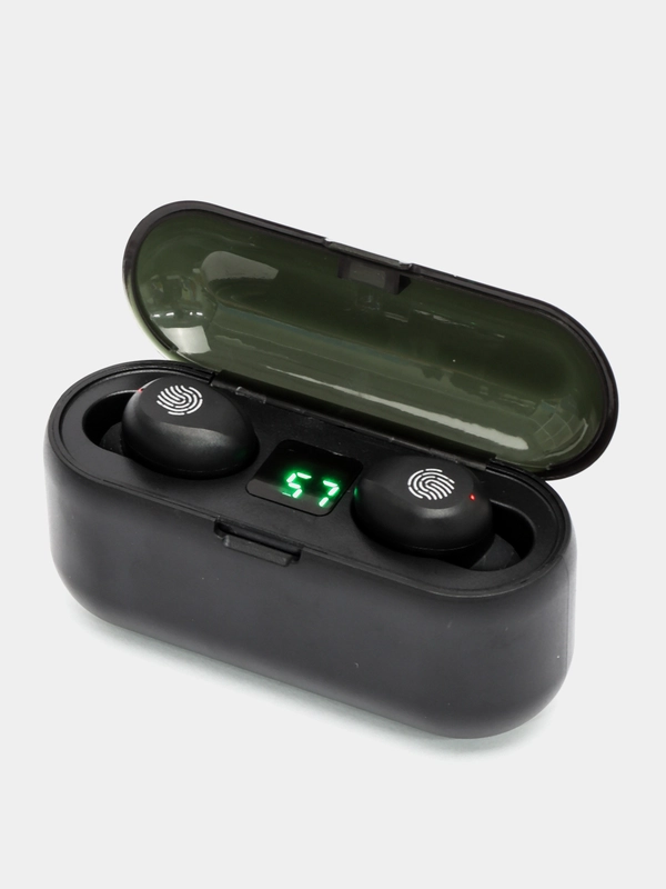 Беспроводные сенсорные Bluetooth наушники F9-5.1 TWS c функцией Power Bank