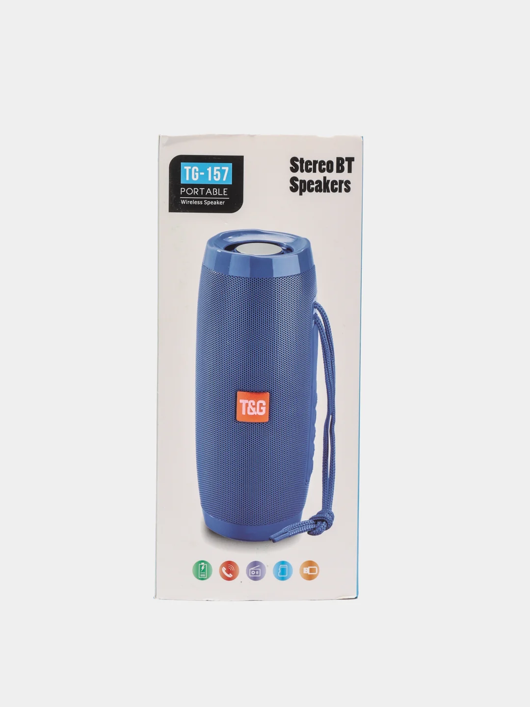 Красный беспроводная Bluetooth колонка TG-157
