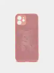 Манго силиконовый чехол для iPhone 12, со стеклянной панелью