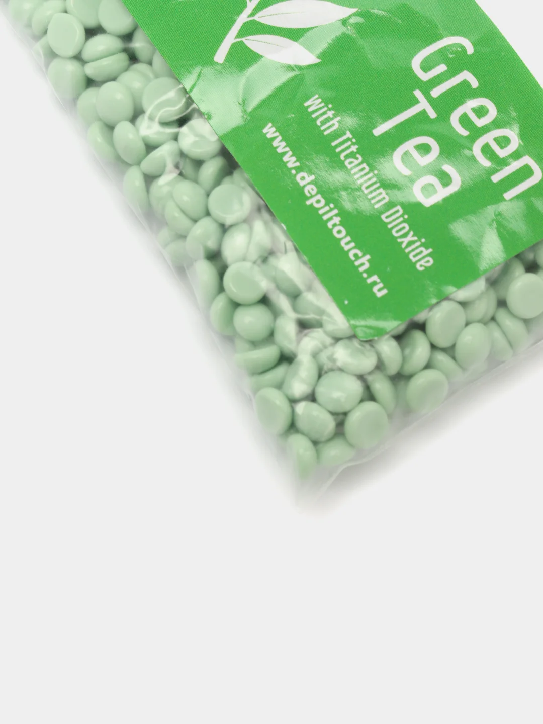 Пленочный воск Depiltouch Professional Green Tea (Зеленый чай), 100 г