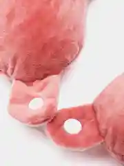 Коралловый меланж подушка для сна самолета/путешествия шеи дорожная