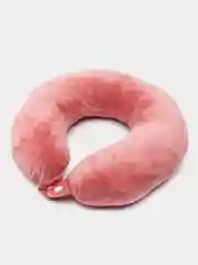Коралловый меланж подушка для сна самолета/путешествия шеи дорожная