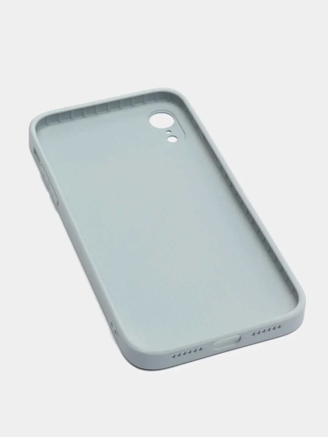 Ледяной чехол для iPhone XR, силиконовый, со стеклянной панелью