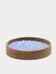 Голубой бисер чешский Preciosa, Чехия, № 10, Natural Opaque