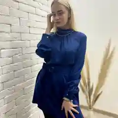 Платье женское, шелковое