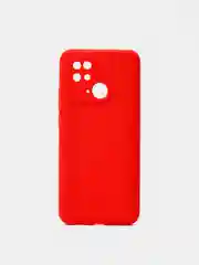 Красный чехол Xiaomi Poco C40, Redmi 10C не впитывающий грязь, не обтирается