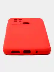 Красный чехол Xiaomi Poco C40, Redmi 10C не впитывающий грязь, не обтирается