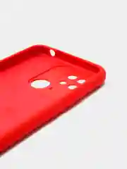 Красный чехол Xiaomi Poco C40, Redmi 10C не впитывающий грязь, не обтирается