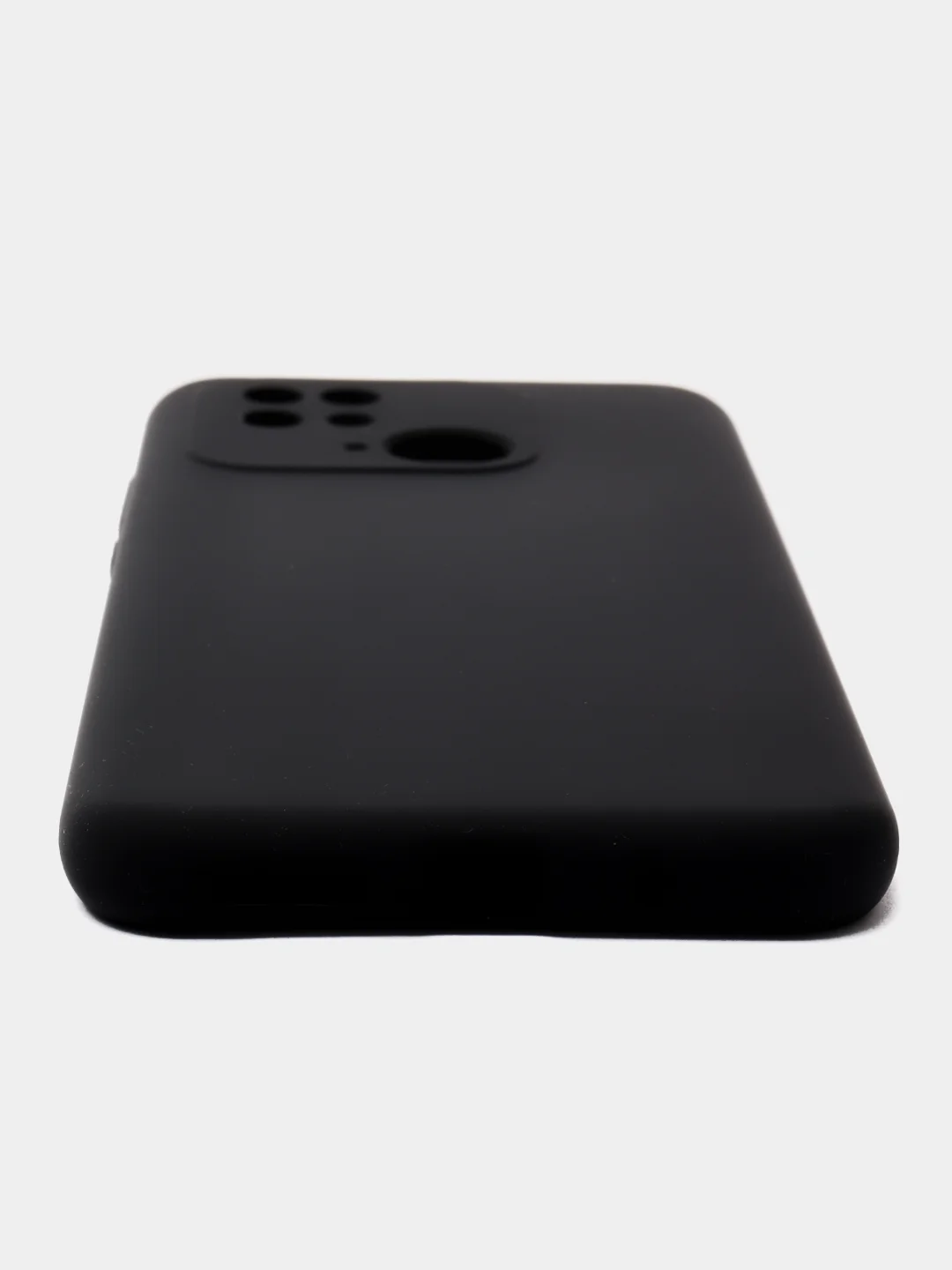 Черный чехол Xiaomi Poco C40, Redmi 10C не впитывающий грязь, не обтирается