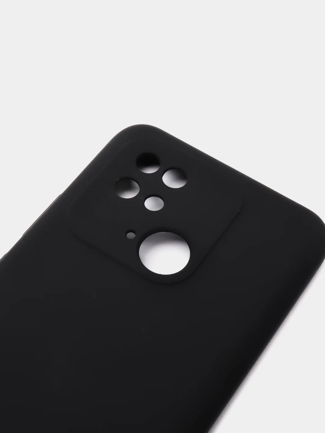 Черный чехол Xiaomi Poco C40, Redmi 10C не впитывающий грязь, не обтирается
