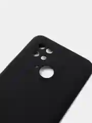 Черный чехол Xiaomi Poco C40, Redmi 10C не впитывающий грязь, не обтирается