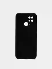 Черный чехол Xiaomi Poco C40, Redmi 10C не впитывающий грязь, не обтирается