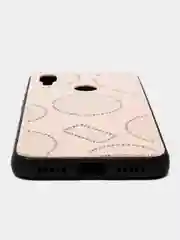 Бежевый чехол накладка для Xiaomi Redmi 7A, redmi 5, redmi 9, note 7, note 8, стразы
