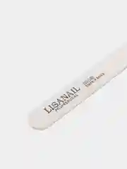 Пилка для ногтей LisaNails прямая, 17,5 см, 100/180 и 180/240