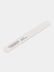 Пилка для ногтей LisaNails прямая, 17,5 см, 100/180 и 180/240