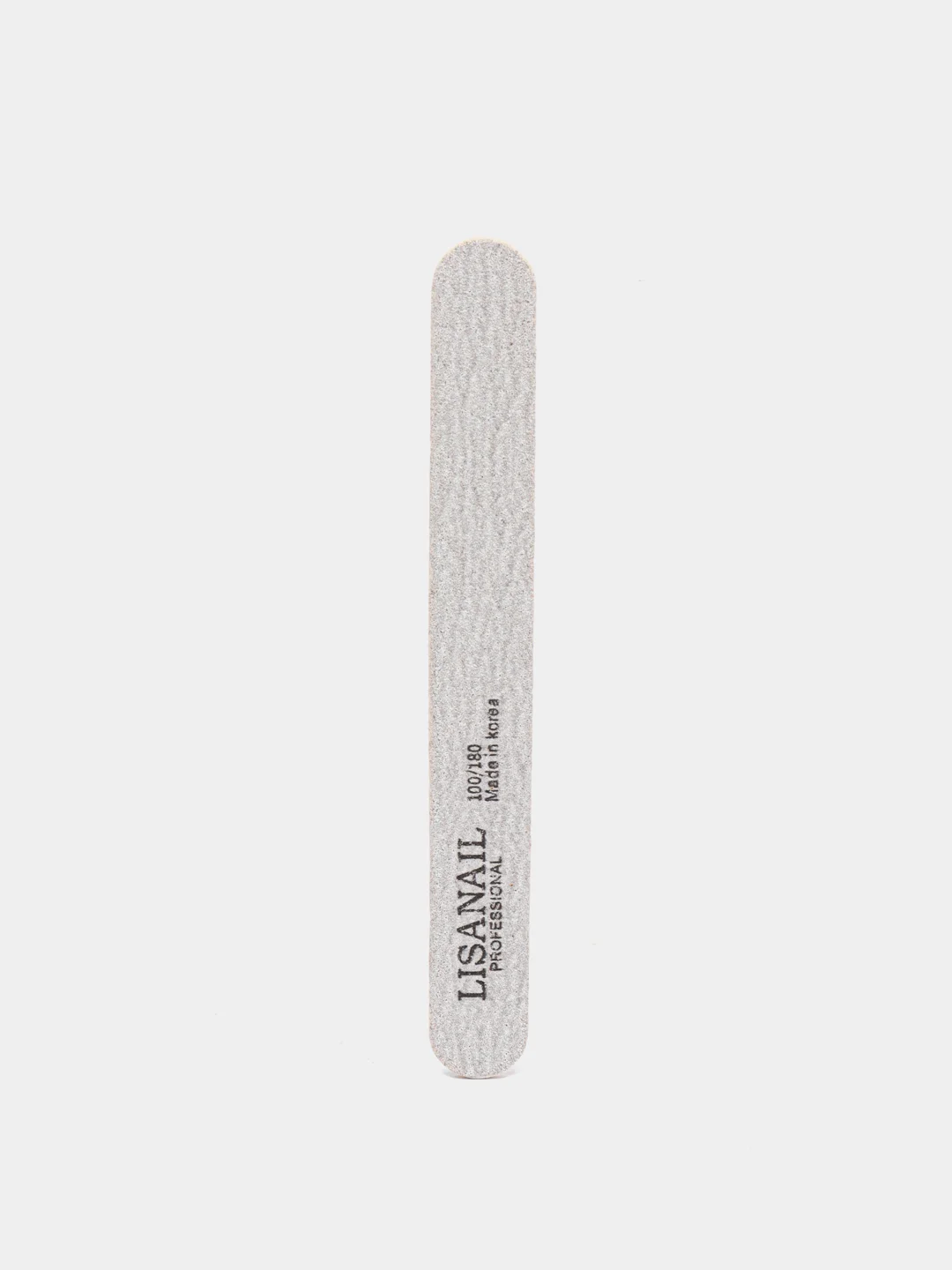Пилка для ногтей LisaNails прямая, 17,5 см, 100/180 и 180/240