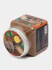 Коричневый скраб для тела Wokali Sherbet Body Scrub, 350 мл отшелушивающий очищающий