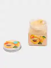 Светло-оранжевый скраб для тела Wokali Sherbet Body Scrub, 350 мл отшелушивающий очищающий