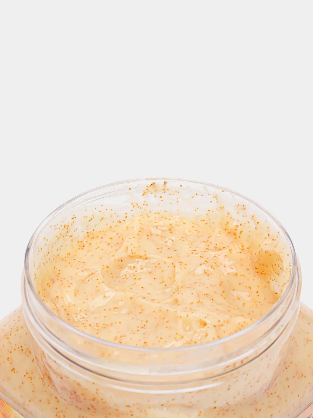Светло-оранжевый скраб для тела Wokali Sherbet Body Scrub, 350 мл отшелушивающий очищающий