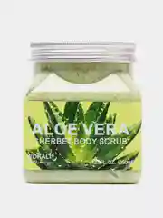 Лесной зеленый скраб для тела Wokali Sherbet Body Scrub, 350 мл отшелушивающий очищающий