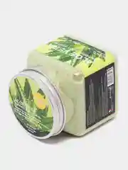 Лесной зеленый скраб для тела Wokali Sherbet Body Scrub, 350 мл отшелушивающий очищающий