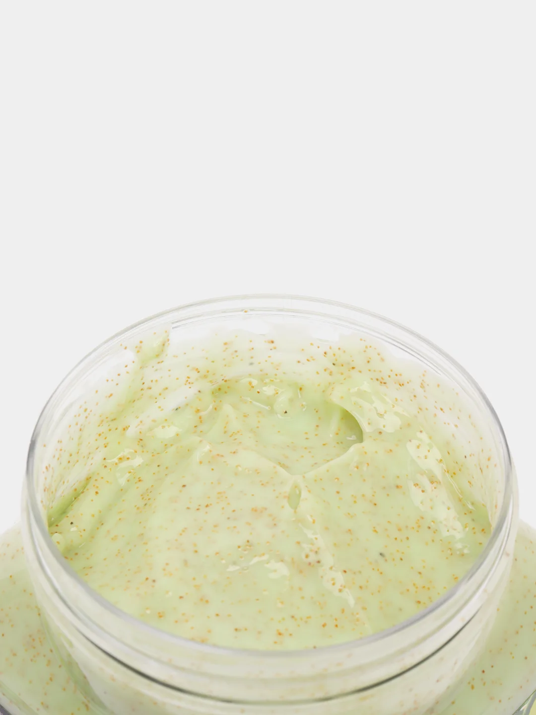 Лесной зеленый скраб для тела Wokali Sherbet Body Scrub, 350 мл отшелушивающий очищающий