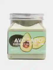 Зеленый скраб для тела Wokali Sherbet Body Scrub, 350 мл отшелушивающий очищающий