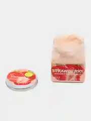 Красный скраб для тела Wokali Sherbet Body Scrub, 350 мл отшелушивающий очищающий