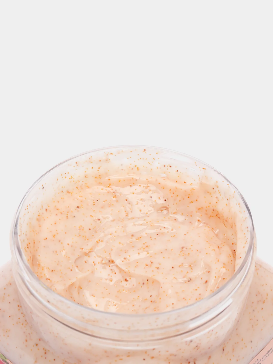 Красный скраб для тела Wokali Sherbet Body Scrub, 350 мл отшелушивающий очищающий