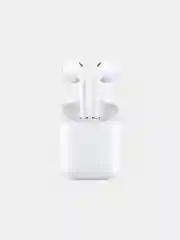 Белый беспроводные Bluetooth наушники i12 с микрофоном для  смартфона / TWS наушники